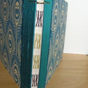 Peacock Wedding Album Guest Book With Decorative..