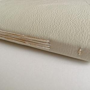 Gold & Cream Leather Journal