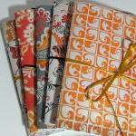 Set Of 5 Note Books 6 X4 - Ambrosia Oranges -..