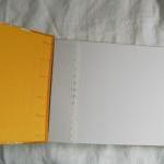 Wedding Guest Book - Liberty Print - Yellow..
