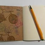 Bicycles Notebook - Moleskine Style Notebook With..